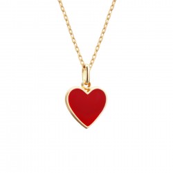 Personalised red heart...